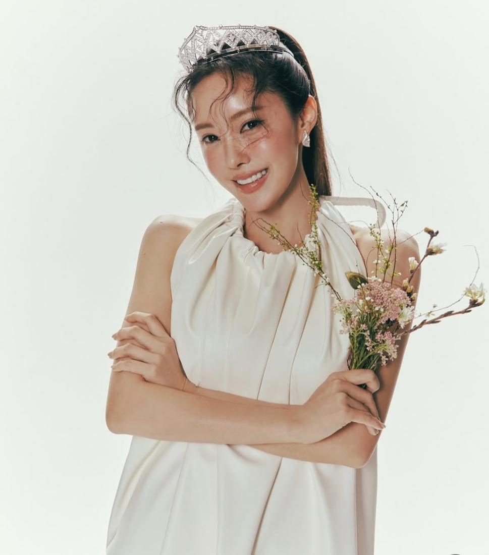 기하학 다이아 티아라